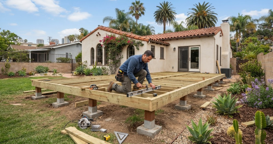 Patio Deck Building