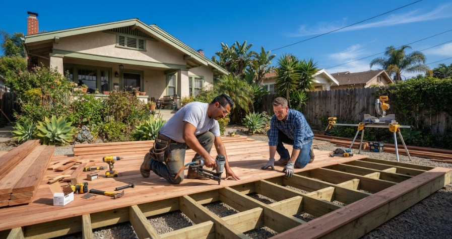 Patio Deck Building