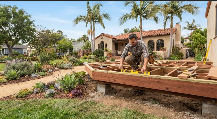 Patio Deck Building