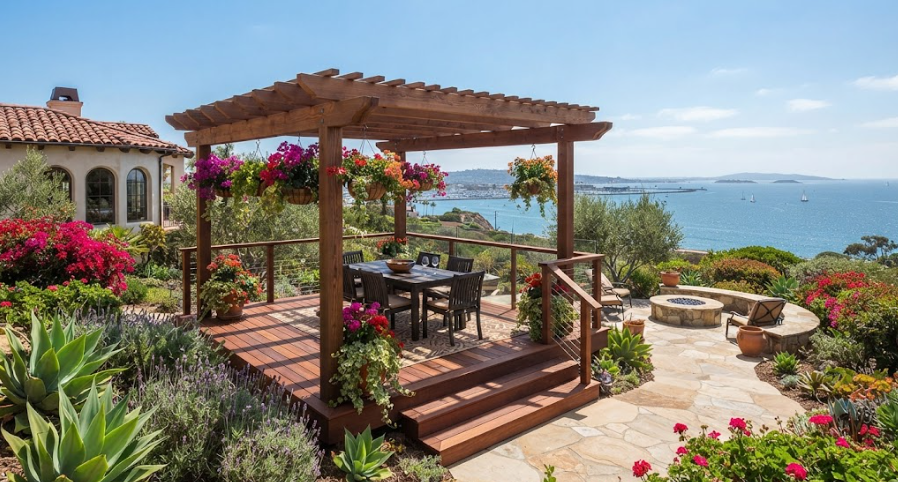 Wood Deck Building
