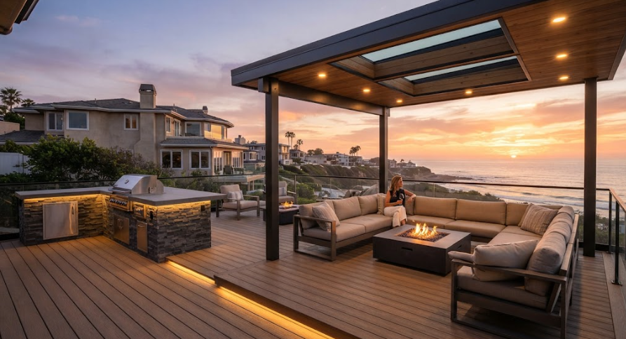 Composite Deck Building
