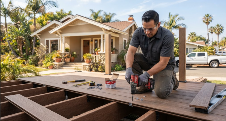 Composite Deck Building