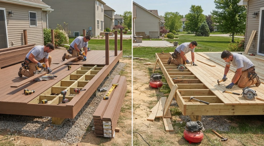 Composite Deck Building
