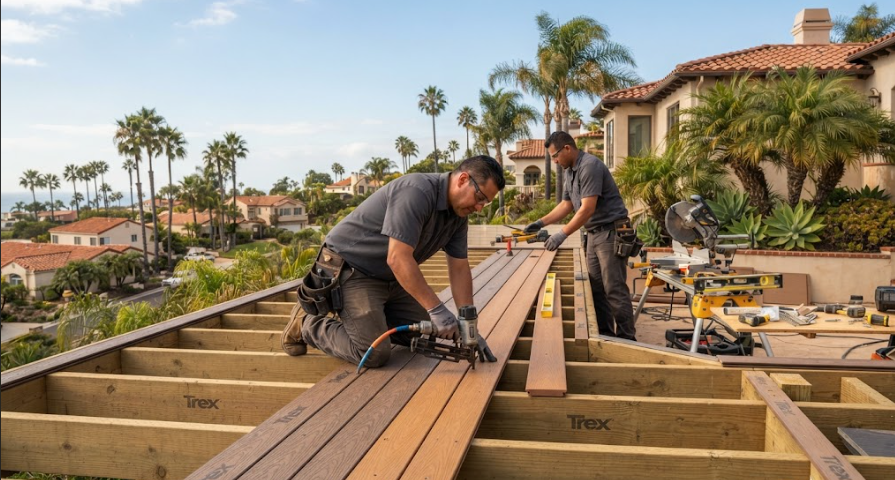 Trex Deck Installation