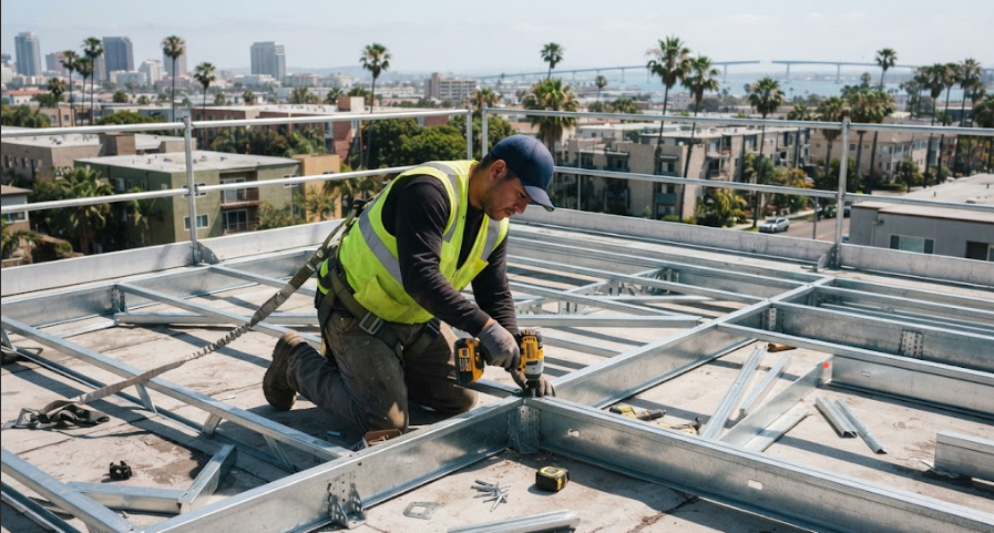 Roof Deck Building