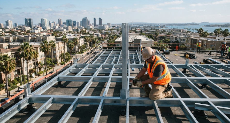 Roof Deck Building