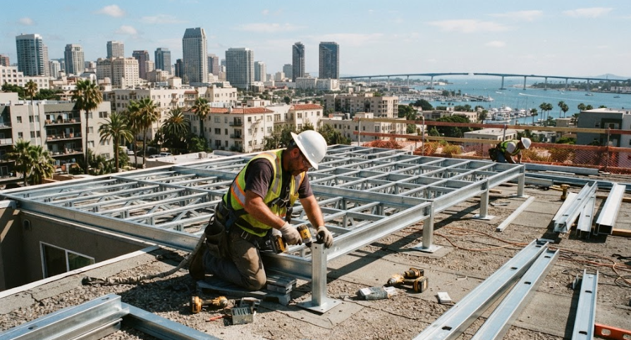 Roof Deck Building