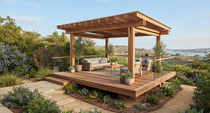 Floating Deck Building