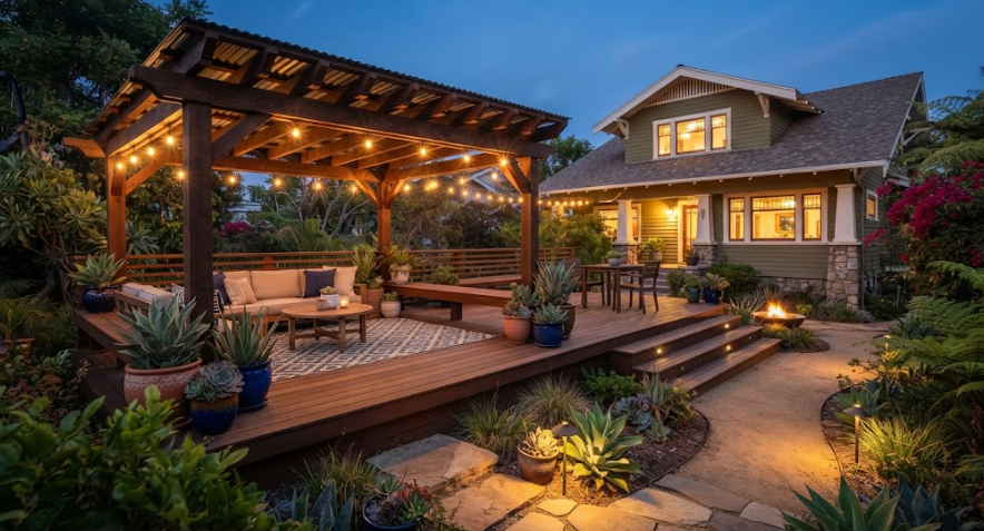 Floating Deck Building