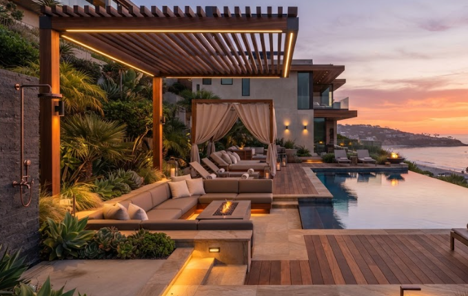 Pool Deck Building