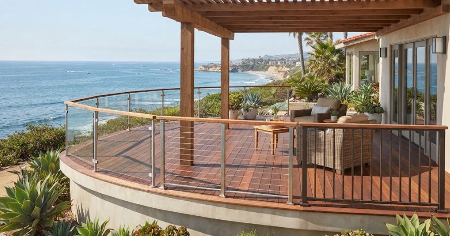 Deck Railing Installation